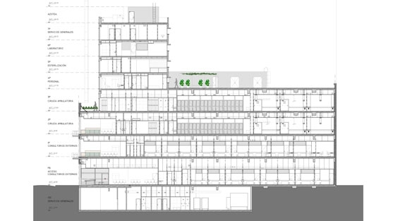 115 - FUNDACIÓN FAVALORO CENTRO CIRUGÍA AMBULATORIA | ArquiSalud : Guth-Irigoyen-Monza